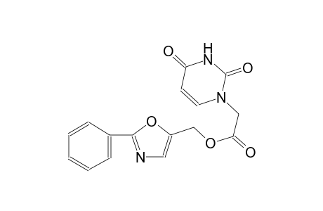 1-pyrimidineacetic acid, 1,2,3,4-tetrahydro-2,4-dioxo-, (2-phenyl-5-oxazolyl)methyl ester