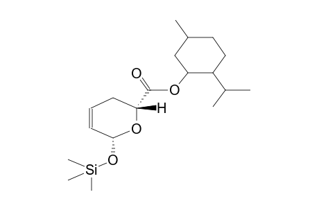 (-)MENTHYL (2S,6S)-2-TRIMETHYLSILYLOXY-2H-PYRAN-6-CARBOXYLATE