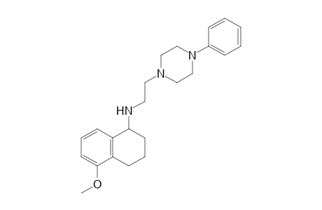 (5-methoxytetralin-1-yl)-[2-(4-phenylpiperazino)ethyl]amine