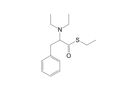 S-ETHYL-2-DIETHYLAMINO-3-PHENYLPROPANETHIOATE