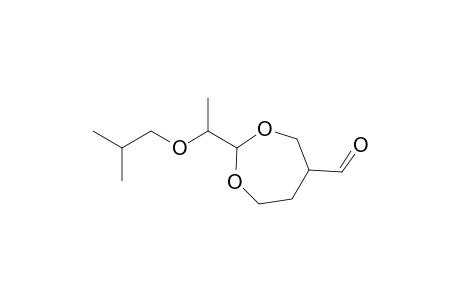 1,3-Dioxepane-5-carboxaldehyde, 2-[1-(2-methylpropoxy)ethyl]-