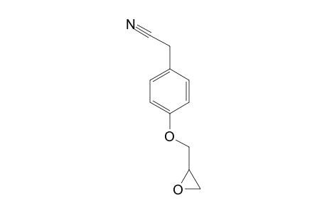 4-Oxiranylmethoxy-benzeneacetonitrile