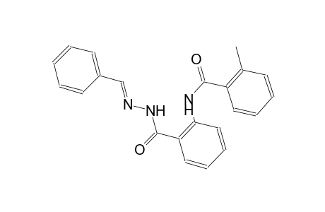 benzoic acid, 2-[(2-methylbenzoyl)amino]-, 2-[(E)-phenylmethylidene]hydrazide