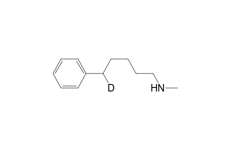 N-Methyl-5-phenyl-5-deuteriopentylamine