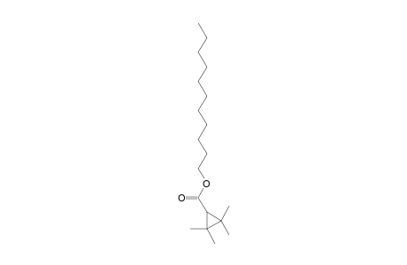 2,2,3,3-tetramethyl-1-cyclopropanecarboxylic acid undecyl ester