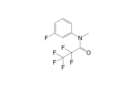 2,2,3,3,3-Pentafluoro-N-(3-fluorophenyl)-N-methylpropanamide