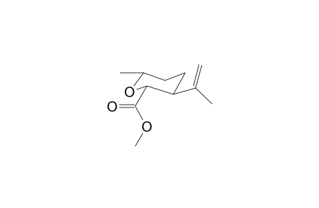 rel-(2R,3S,6R)-6-methyl-2-carbomethoxy-3-propenylterahydropyran