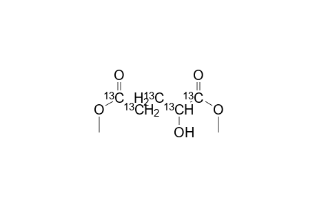 dimethyl 2-hydroxy(1,2,3,4,5-13C-5)pentanedioate