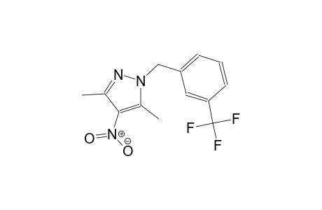 3,5-dimethyl-4-nitro-1-[3-(trifluoromethyl)benzyl]-1H-pyrazole