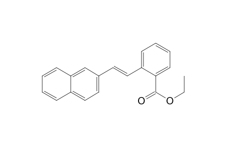 Benzoic acid, 2-[2-(2-naphthalenyl)ethenyl]-, ethyl ester, (E)-