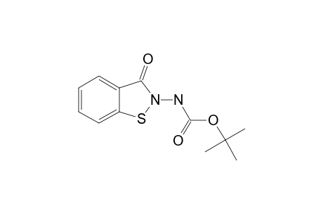 N-(TERT.-BUTYLOXYCARBONYL)-2-AMINOBENZO-[D]-ISOTHIAZOL-3(2H)-ONE