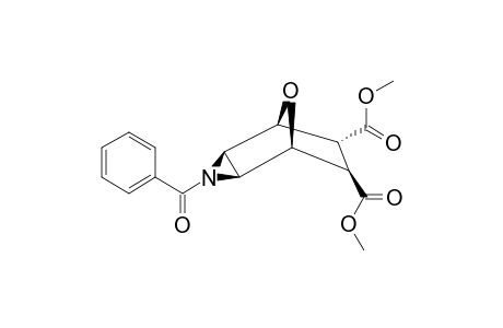 6,7-DIMETHYL-(1RS,2SR,4RS,5SR,6RS,7RS)-3-BENZOYL-8-OXA-3-AZA-TRICYCLO-[3.2.1.0(2,4)]-OCTANE-6,7-DICARBOXYLATE