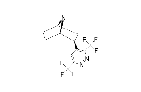 EXO-2-(3,6-BIS-TRIFLUOROMETHYL-PYRIDAZIN-4-YL)-7-AZABICYCLO-[2.2.1]-HEPTANE