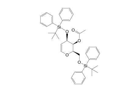 4-O-Acetyl-3,6-di-O-(tert-butyldiphenylsilyl)-D-galactal