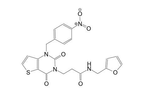 N-(2-furylmethyl)-3-(1-(4-nitrobenzyl)-2,4-dioxo-1,4-dihydrothieno[3,2-d]pyrimidin-3(2H)-yl)propanamide