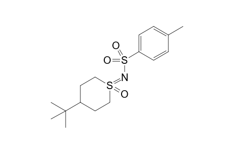 cis-4-tert-Butyl-1-(4-toluenesulfonylimino)thiane 1-Oxide