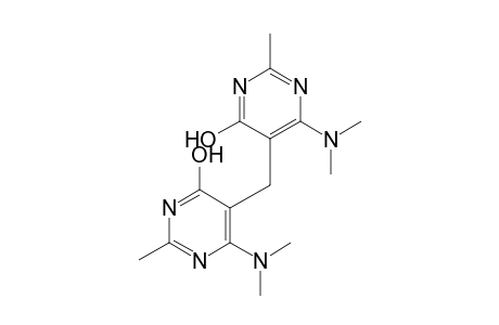 Bis[2-methyl-4-hydroxy-6-(N,N-dimethylamino)pyrimidinyl]methane