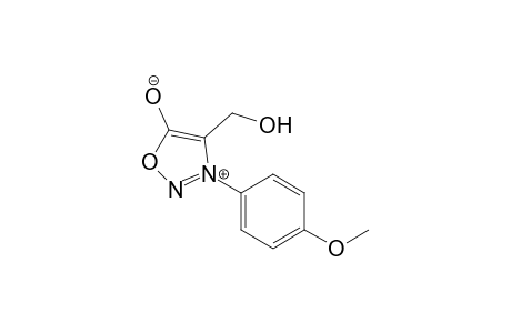 4-(hydroxymethyl)-3-(4-methoxyphenyl)-1,2,3-oxadiazol-3-ium-5-olate