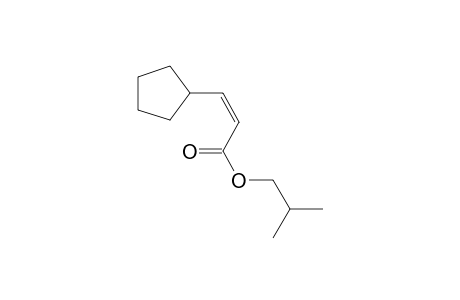 (Z)-3-cyclopentylacrylic acid isobutyl ester