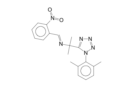 5-[1-Methyl-1-(2-nitrobenzylideneamino)ethyl]-1-(2,6-xylyl)-1H-tetrazole