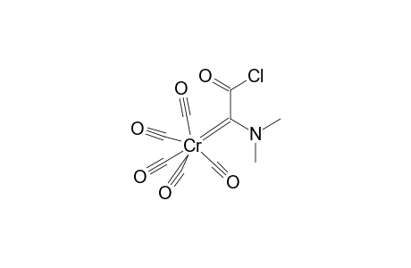 PENTACARBONYL-(1-CHLOROCARBONYL-1-DIMETHYLAMINOMETHYLEN)-CHROMIUM-(0)