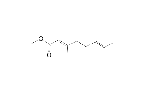 2,6-Octadienoic acid, 3-methyl-, methyl ester, (E,E)-