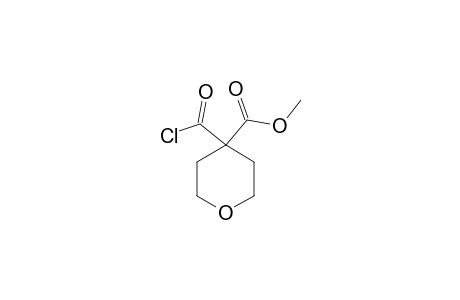 4-CHLOROCARBONYLTETRAHYDROPYRAN-4-CARBOXYLIC-ACID-METHYLESTER