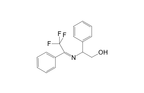 Benzeneethanol, .beta.-[2,2,2-trifluoro-1-phenylethylidene]amino-