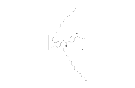 Poly(hydroquinone-2,5-dihexadecyloxyterephthalate)