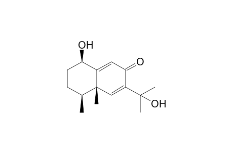 1beta,11-Dihydroxyeremophila-6,9-dien-8-one