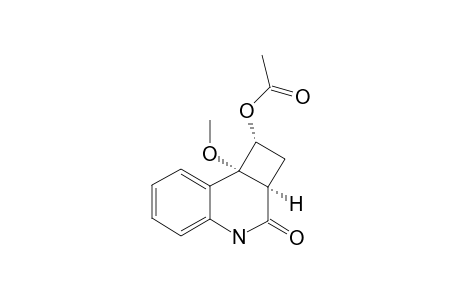 ACETIC-ACID-8B-METHOXY-3-OXO-1,2,2A,3,4,8B-HEXAHYDROCYCLOBUTA-[C]-QUINOLIN-1-YLESTER