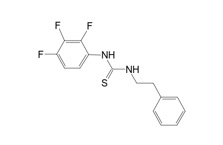 N-(2-phenylethyl)-N'-(2,3,4-trifluorophenyl)thiourea