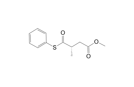 Methyl (3S)-3-methyl-4-oxo-4-(phenylthio)butanoate