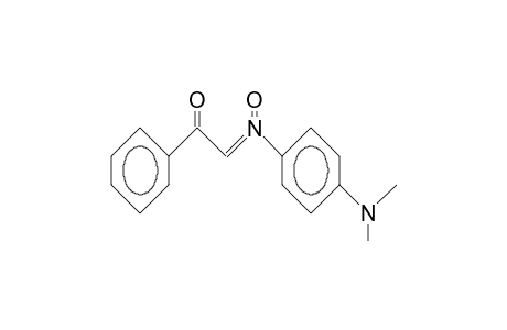 N-(Benzoyl-methylene)-4-dimethylamino-aniline N-oxide