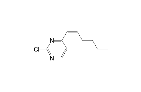 2-Chloro-4-[(Z)-1'-hexenyl]pyrimidine