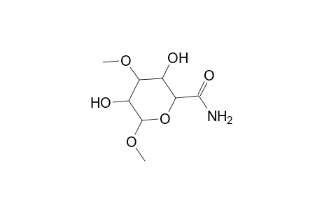 .alpha.-D-Glucopyranosiduronamide, methyl 3-O-methyl-
