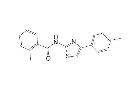 2-Methyl-N-[4-(4-methylphenyl)-1,3-thiazol-2-yl]benzamide