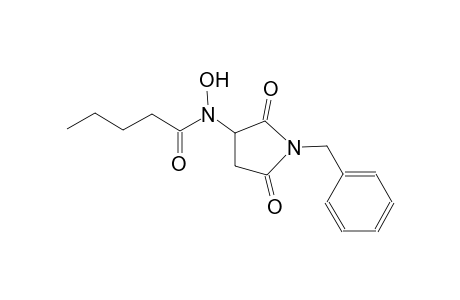 N-(1-benzyl-2,5-dioxo-3-pyrrolidinyl)-N-hydroxypentanamide