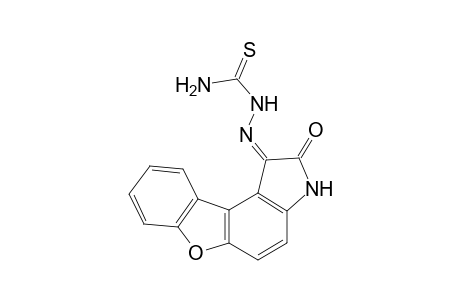 1H-Benzofuro[3,2-e]indole, 1-[2-(aminocarbonothioyl)hydrazono]-2,3-dihydro-2-oxo-