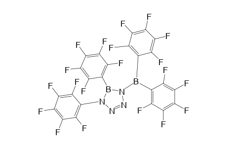 1-[Bis(pentafluorophenyl)boryl]-4,5-bis(pentafluorophenyl)-2-tetrazaboroline