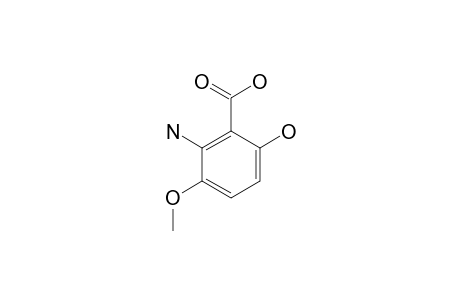 2-Amino-6-hydroxy-3-methoxybenzoic Acid