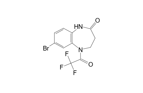 7-Bromo-5-(trifluoroacetyl)-1,3,4,5-tetrahydro-2H-1,5-benzodiazepin-2-one