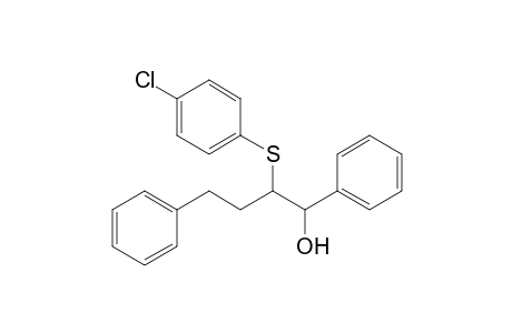 2-(p-Chlorophenylthio)-1,4-diphenyl-1-butanol