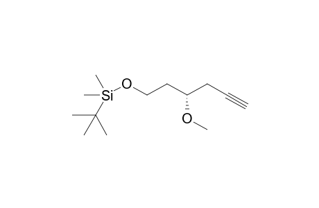 ((S)-3-methoxyhex-5-ynyloxy)(tert-butyl)dimethylsilane
