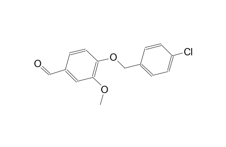 Benzaldehyde, 4-[(4-chlorophenyl)methoxy]-3-methoxy-