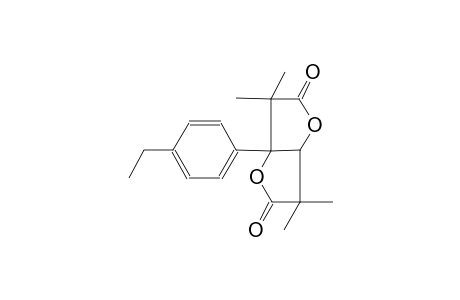 3a-(4-Ethyl-phenyl)-3,3,6,6-tetramethyl-tetrahydro-furo[3,2-b]furan-2,5-dione