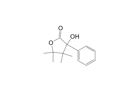 2(3H)-Furanone, dihydro-3-hydroxy-4,4,5,5-tetramethyl-3-phenyl-, (.+-.)-