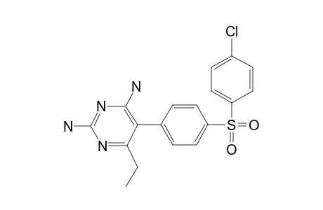 4-Chloro-4'-[2,4-diamino-6-ethyl-5-pyrimidyl]diphenyl sulfone