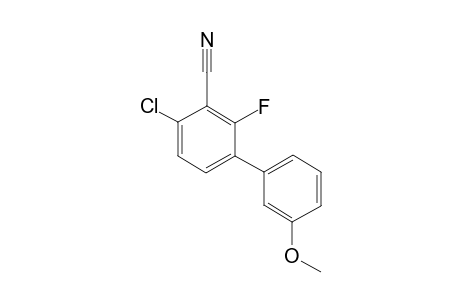 4-Chloro-2-fluoro-3'-methoxybiphenyl-3-carbonitrile