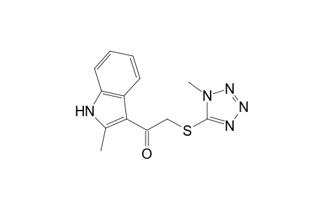 1-(2-Methyl-1H-indol-3-yl)-2-(1-methyltetrazol-5-yl)sulfanyl-ethanone